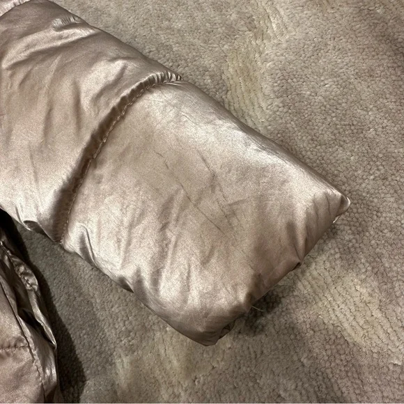 Mayoral Girl’s Rose Gold Puffer Coat